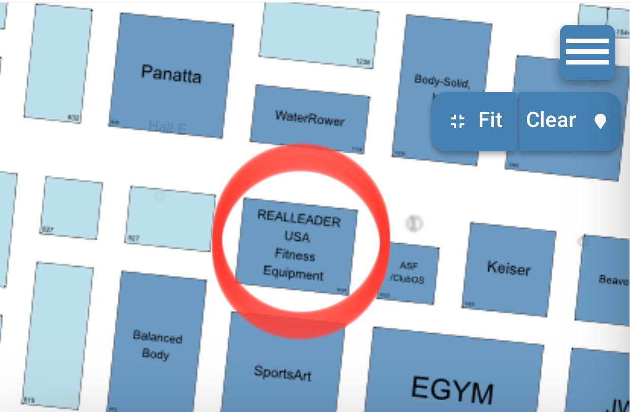 Come to Visit Realleader Booth NO1124 In IHRSA from 20th to 22th March (1)